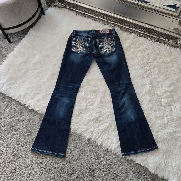 Miss Me Jeans Signature Boot. Size 27. Good Preowned Condition. - Picture 1 of 10
